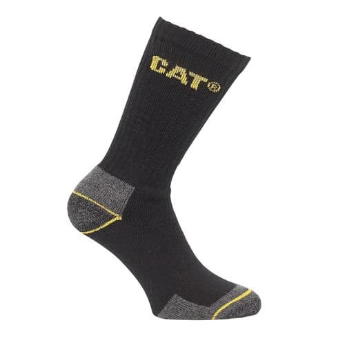 Caterpillar CAT Crew Sock Socks Black